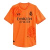 Officiële Voetbalshirt + Korte Broek Doelman Real Madrid Vierde 2023-24 Oranje - Kids